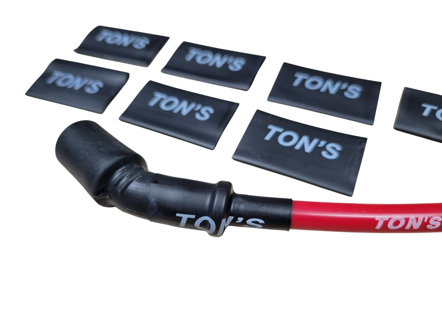 TON'S Spark Plug Wire Black Heat Shrink Sleeve tubing