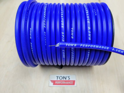 Ton's Performance 8mm Spiral Suppression Core 100% Silicone Spark Plug wire 100' roll