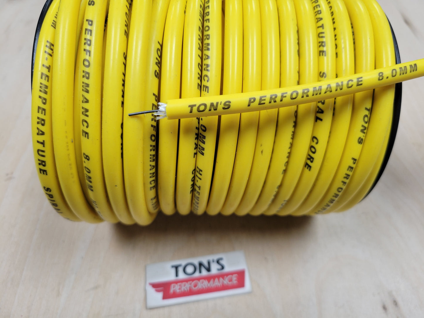 8mm LS GM Gen 4 LS3 LS4 LS7 spark plug wires with bendable spark plug terminal