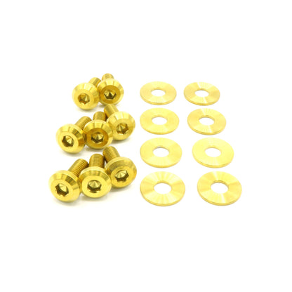 Titanium Hardware Hood Kit - Toyota Supra MKIII (1986-1992)