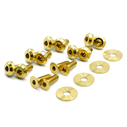 Titanium Hardware Door Kit - Toyota Supra MKIV (1993-2002)