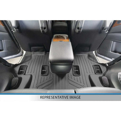 SMARTLINER Custom Fit Floor Liners For 2007 - 2017 Ford Expedition/Lincoln Navigator with 2nd Row Bucket Seats (No EL or L Models)