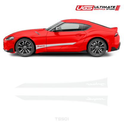 Toyota Supra Side Graphics