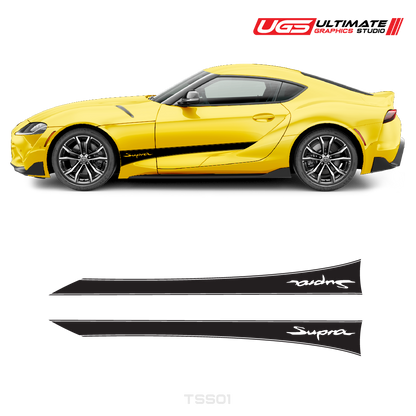 Toyota Supra Side Graphics