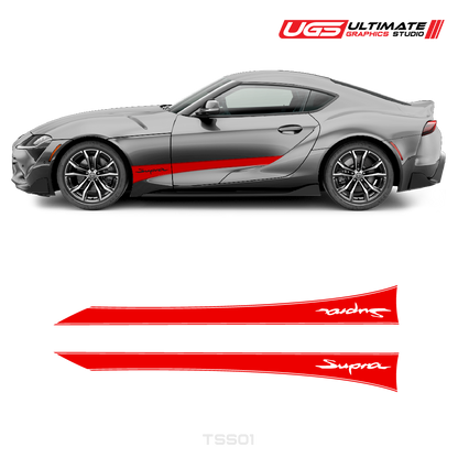 Toyota Supra Side Graphics
