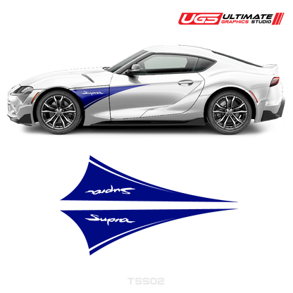 Toyota Supra Side Decal