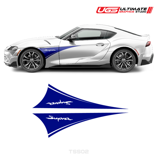 Toyota Supra Side Decal