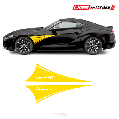 Toyota Supra Side Decal