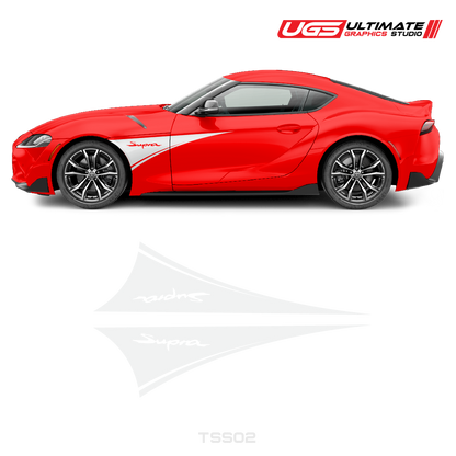 Toyota Supra Side Decal