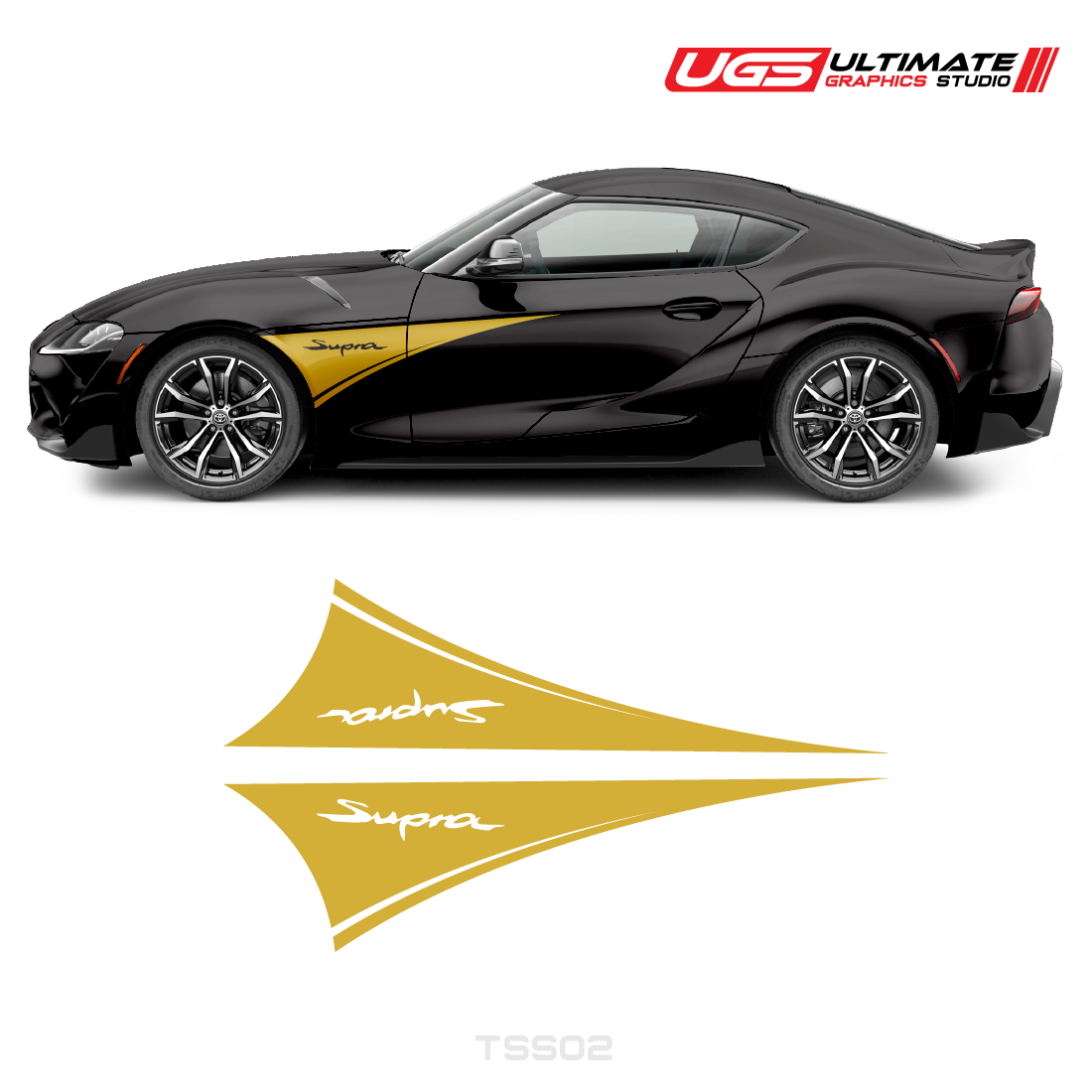 Toyota Supra Side Decal