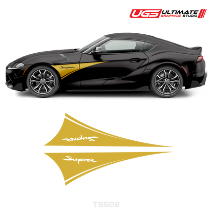 Toyota Supra Side Decal