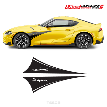 Toyota Supra Side Decal