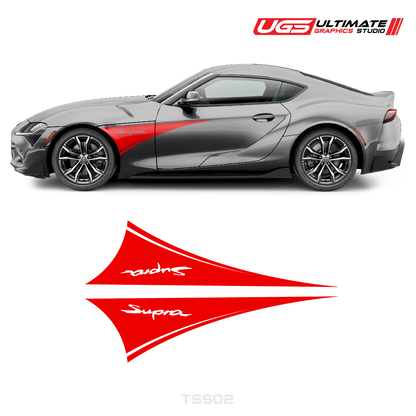 Toyota Supra Side Decal