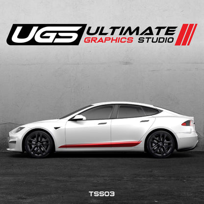 Tesla Side Graphics