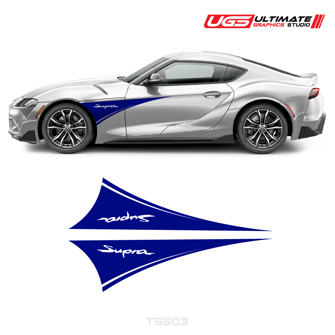 Toyota Supra Side Decal