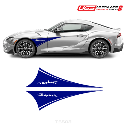 Toyota Supra Side Decal