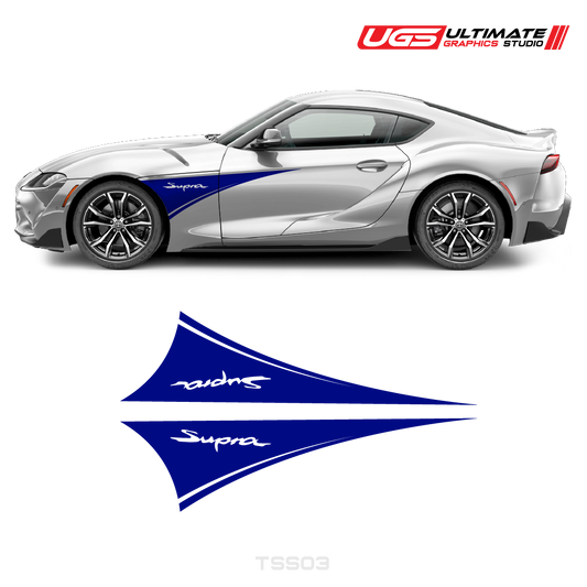 Toyota Supra Side Decal