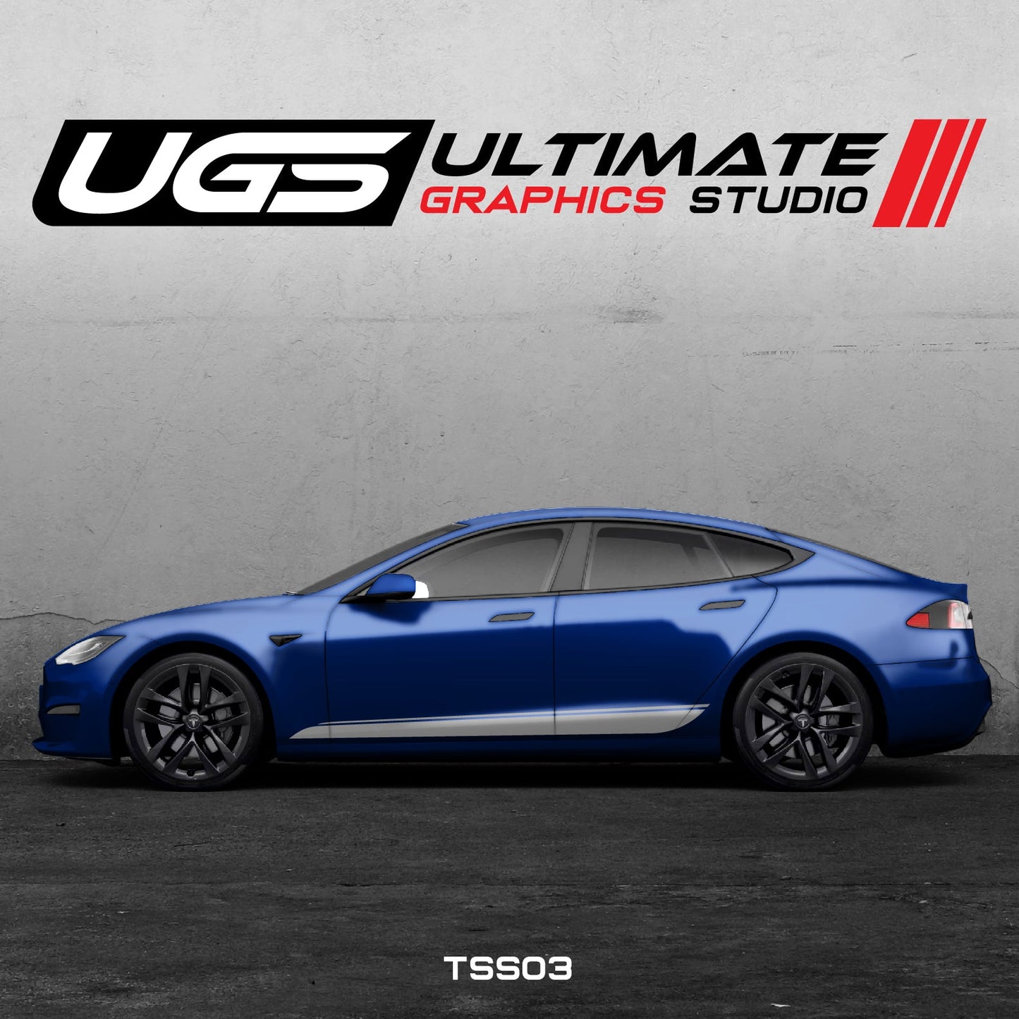 Tesla Side Graphics