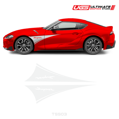 Toyota Supra Side Decal