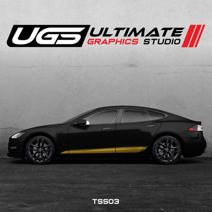 Tesla Side Graphics