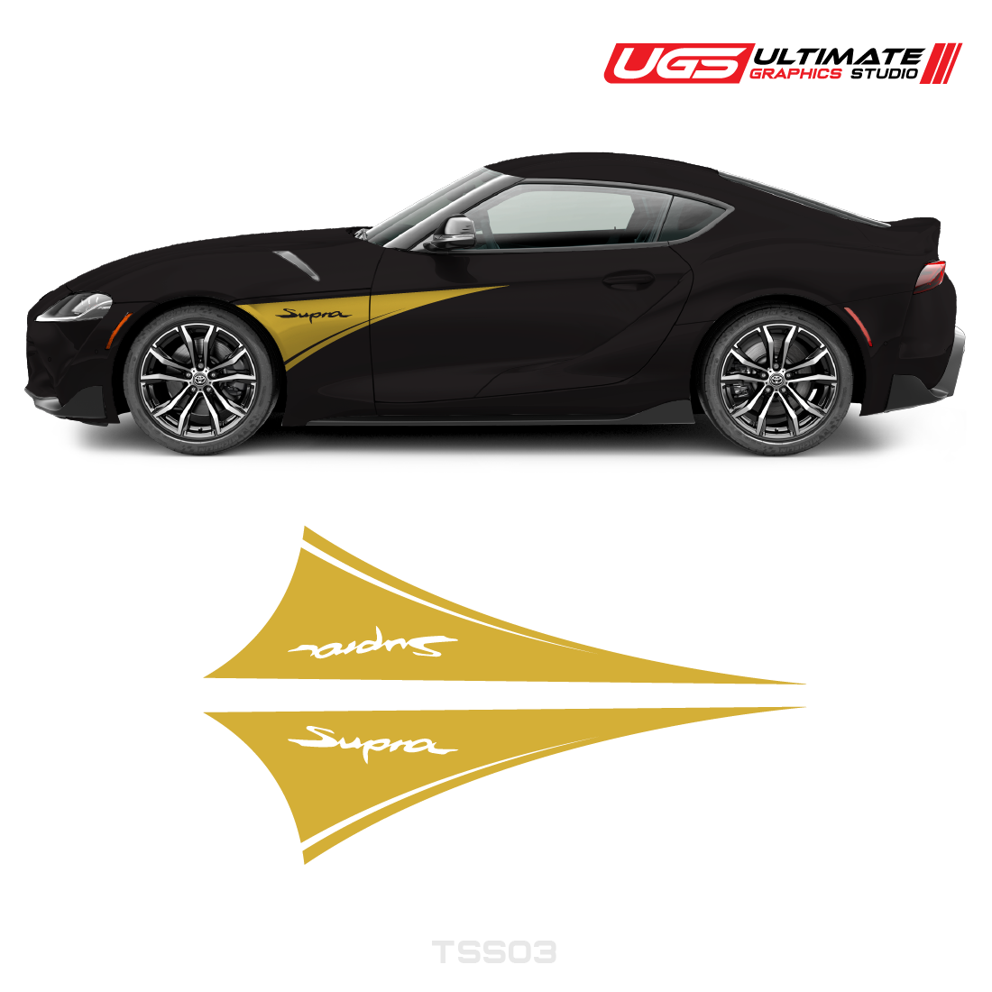 Toyota Supra Side Decal