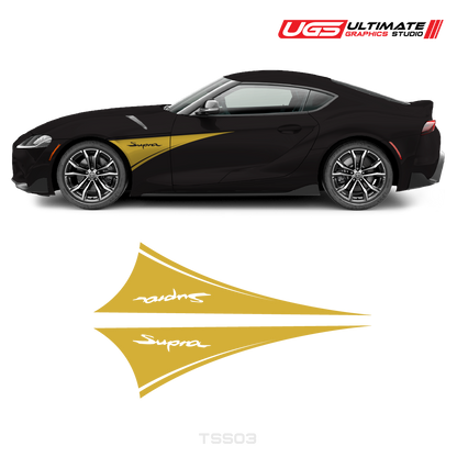 Toyota Supra Side Decal