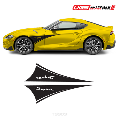 Toyota Supra Side Decal