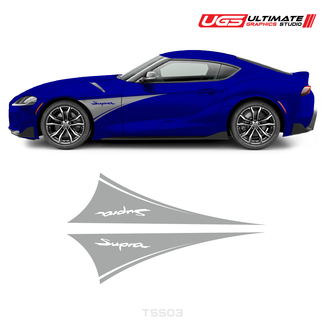 Toyota Supra Side Decal