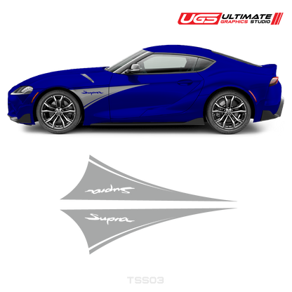 Toyota Supra Side Decal