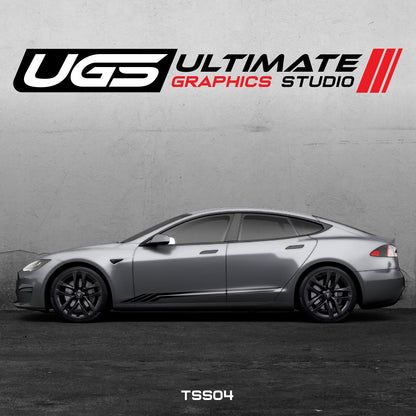 Tesla Side Graphics