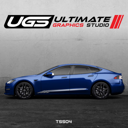 Tesla Side Graphics