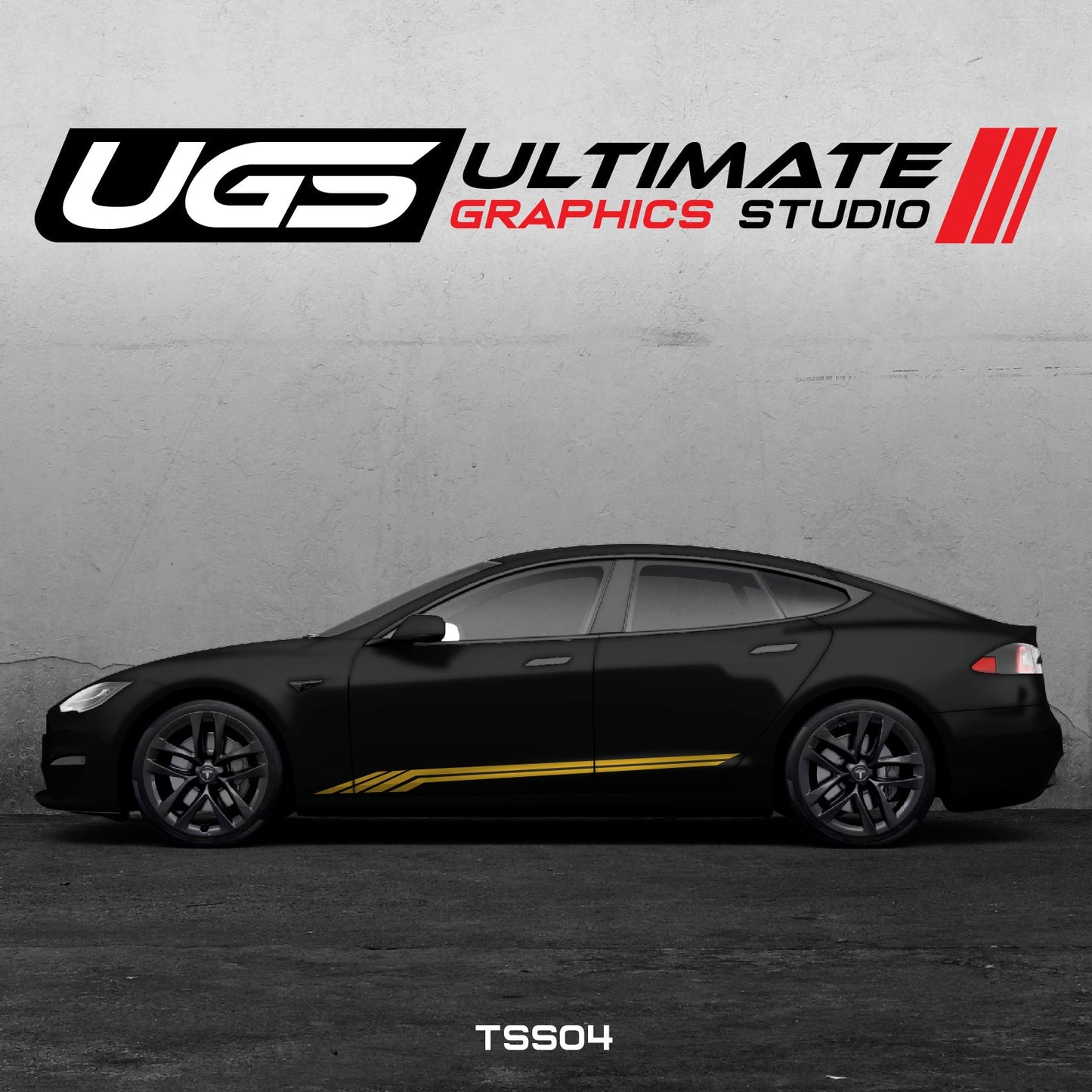 Tesla Side Graphics