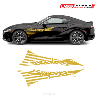 Toyota Supra Side Graphics