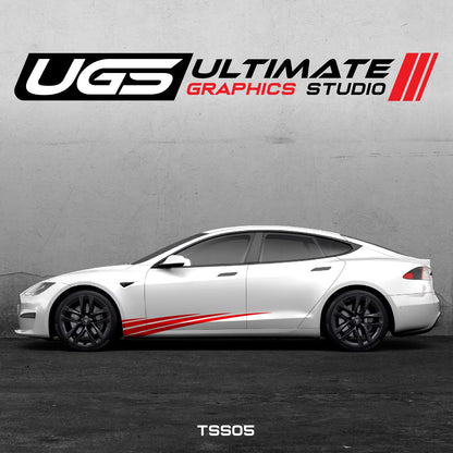Tesla Side Graphics