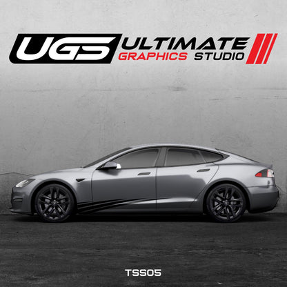 Tesla Side Graphics
