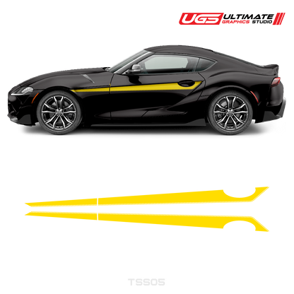 Toyota Supra Side Accent Graphics