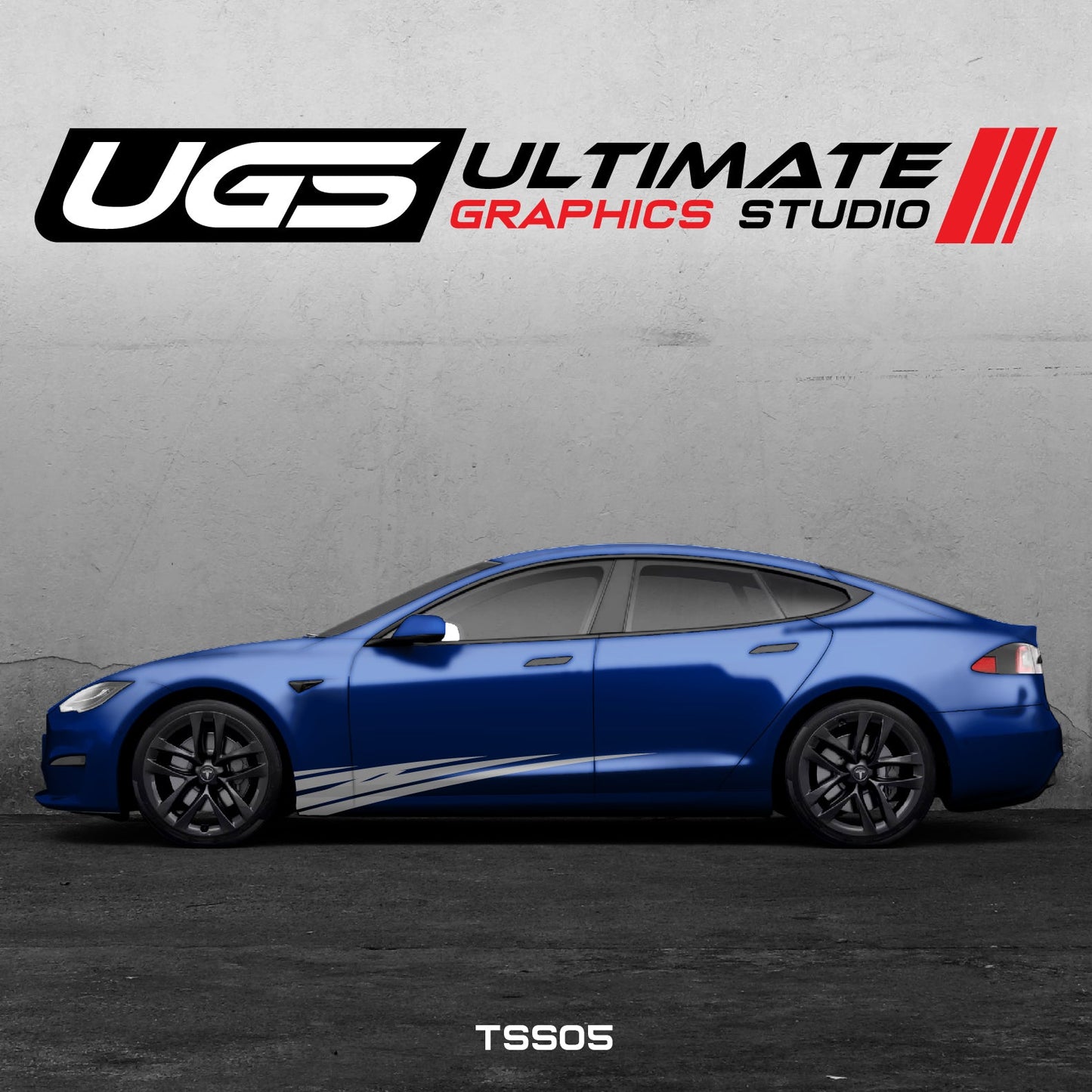 Tesla Side Graphics