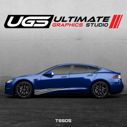 Tesla Side Graphics