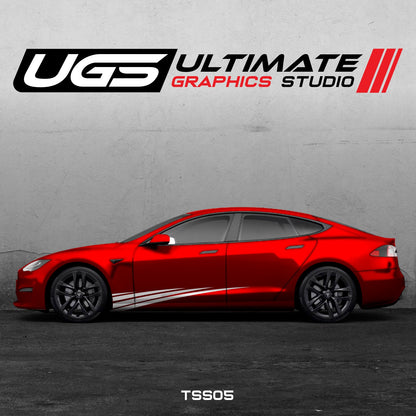 Tesla Side Graphics