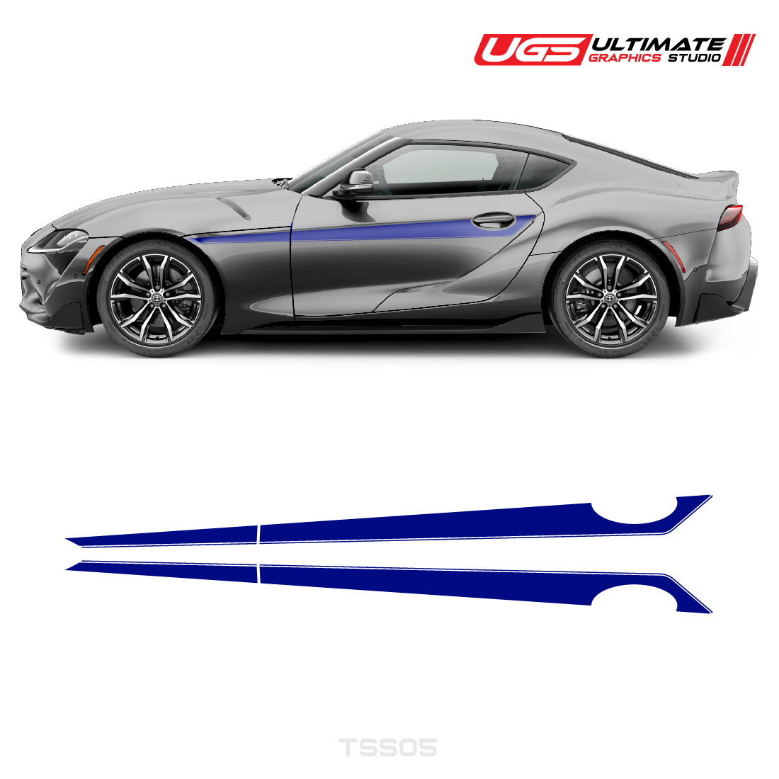 Toyota Supra Side Accent Graphics