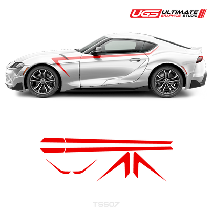 Toyota Supra Accents Graphics