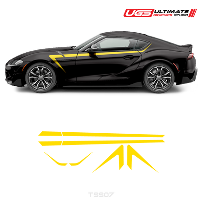 Toyota Supra Accents Graphics