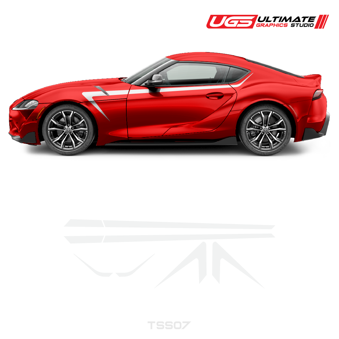 Toyota Supra Accents Graphics