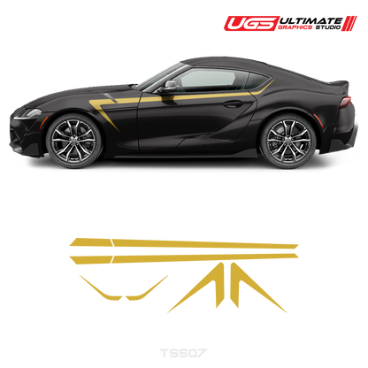 Toyota Supra Accents Graphics
