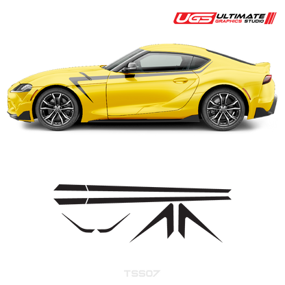Toyota Supra Accents Graphics