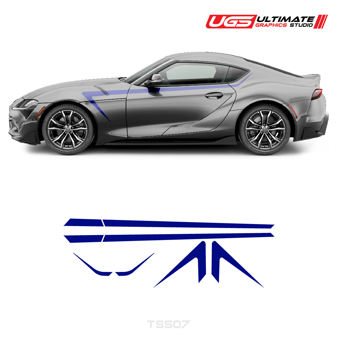 Toyota Supra Accents Graphics
