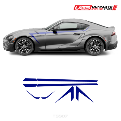 Toyota Supra Accents Graphics