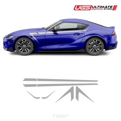 Toyota Supra Accents Graphics