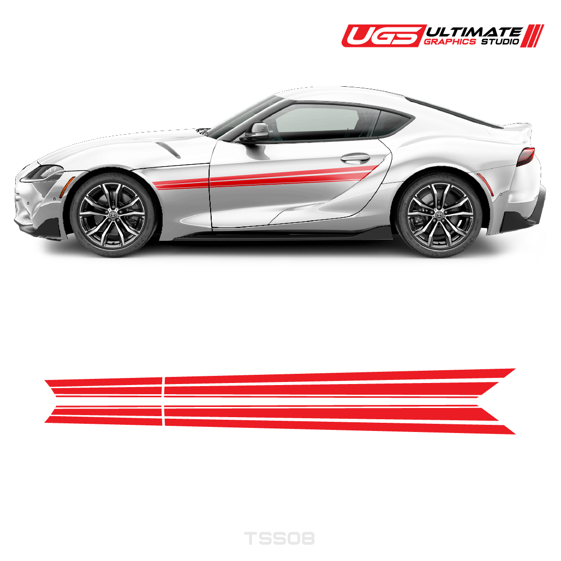 Toyota Supra Accents Graphics