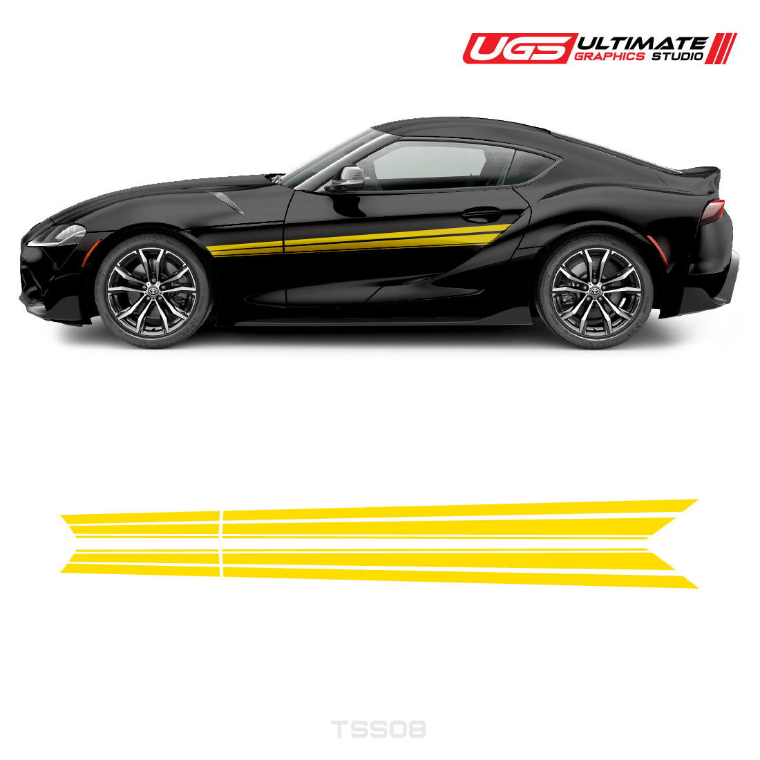 Toyota Supra Accents Graphics
